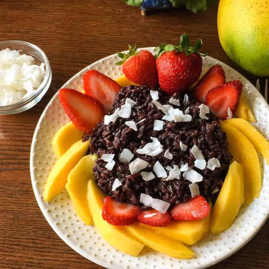 Perfect Pressure Cooker Black Rice Pudding - Two Sleevers