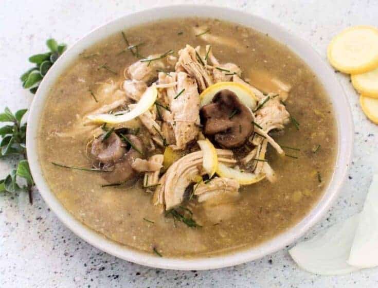 Chicken Mushroom Soup Pressure Cooker & Keto TwoSleevers