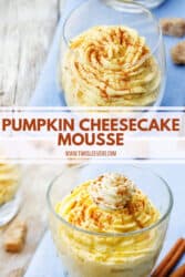 Pumpkin Cheesecake Mousse
