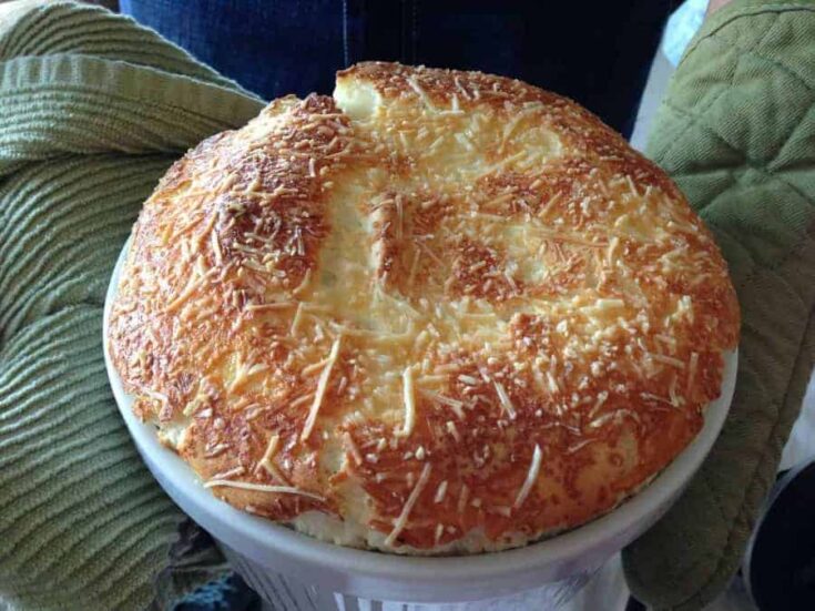 High-Protein Cheese Souffle