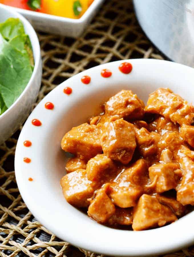 Slow Cooker Bourbon Chicken