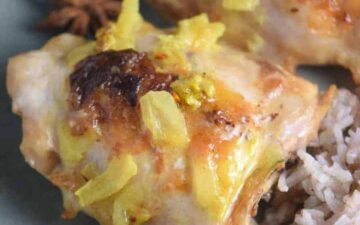 Baked Chicken Thighs | Indian Baked Chicken Thigh Recipe | TwoSleevers