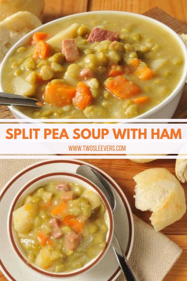 Split Pea Soup with Ham A Simple and Hearty Soup TwoSleevers