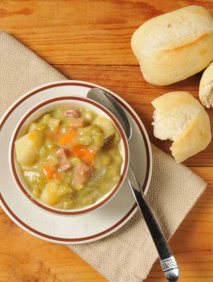 Split Pea Soup with Ham