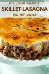 Low Carb Lasagna Pinterest