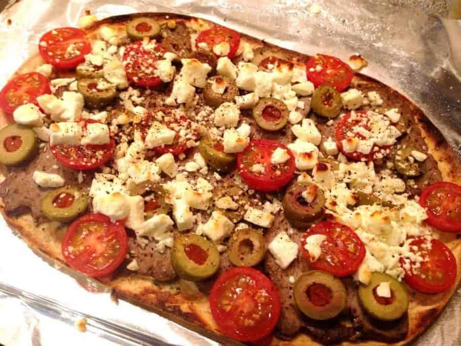 Low Carb Greek Pizza