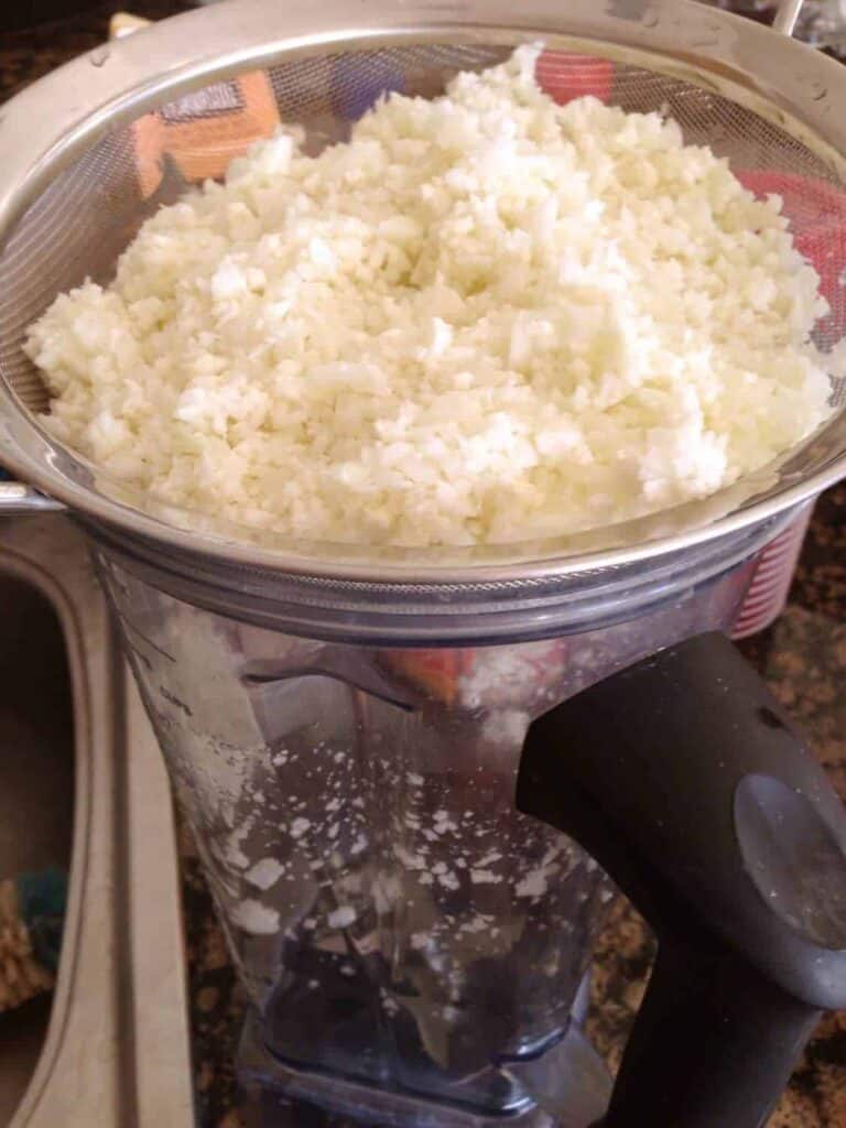 cauliflower in vitamix