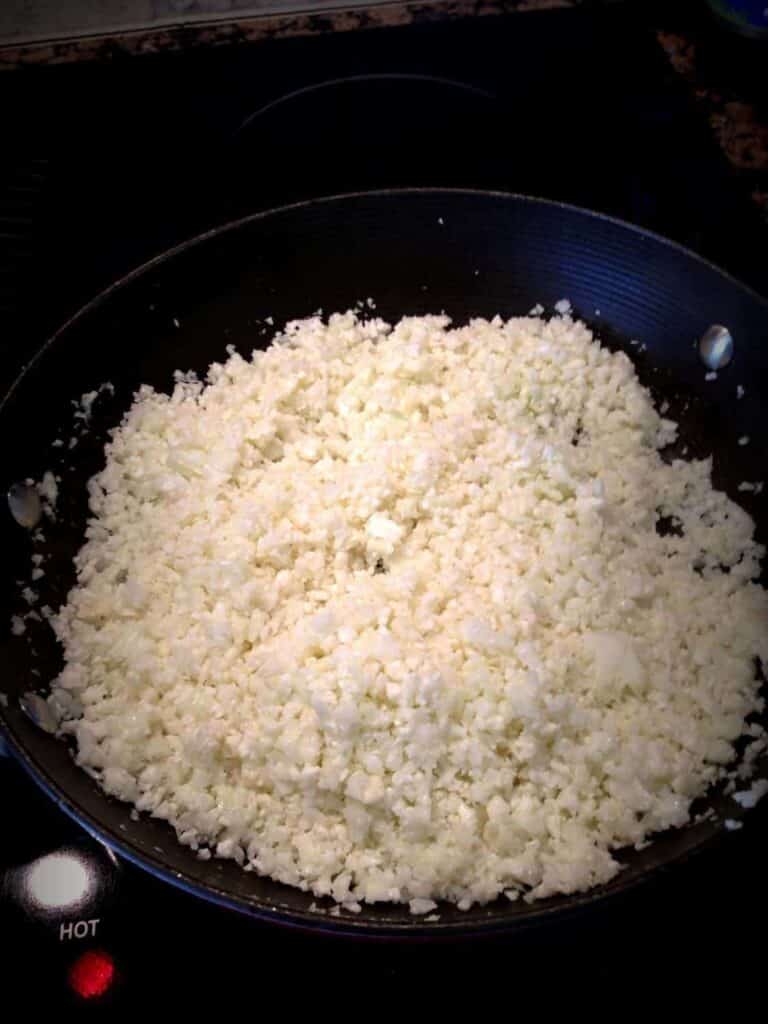 riced cauliflower