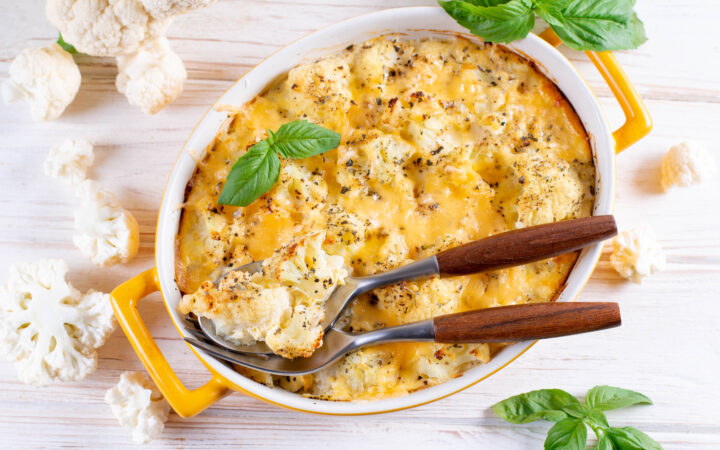 Cauliflower and Cheese Casserole