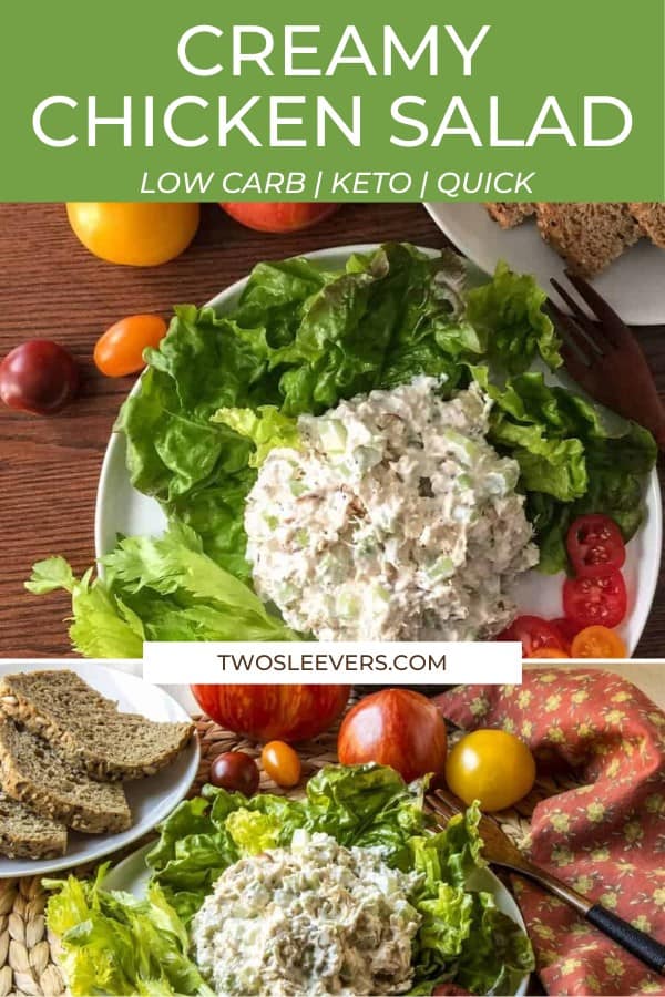 Simple Creamy Chicken Salad Recipe | TwoSleevers