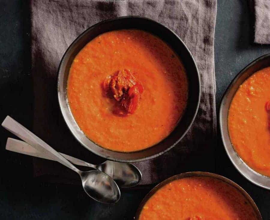 tomato coconut soup