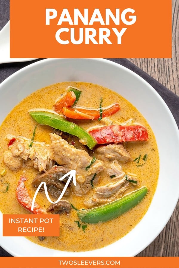 Panang Curry | An Easy Instant Pot Thai Curry Recipe!