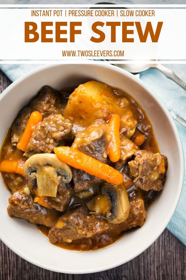 Pressure Cooker Beef Stew | Quick, Easy and Delicious!
