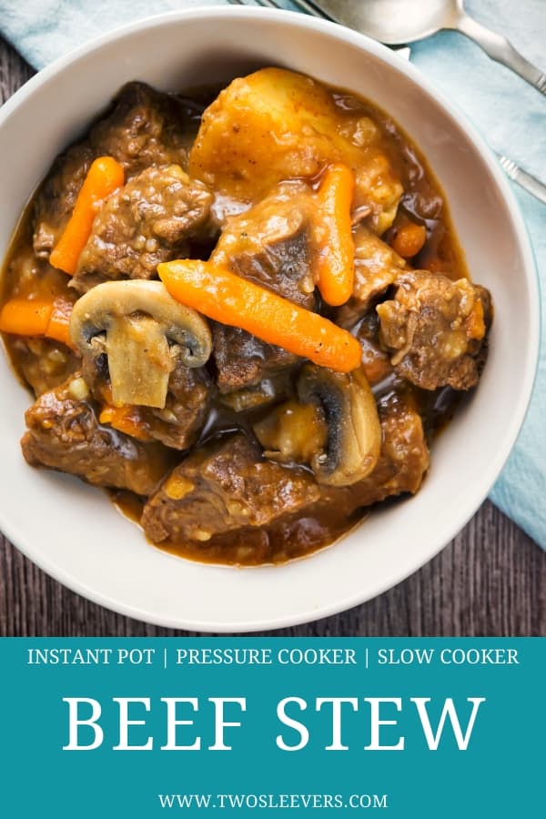 Pressure Cooker Beef Stew | Quick, Easy and Delicious!