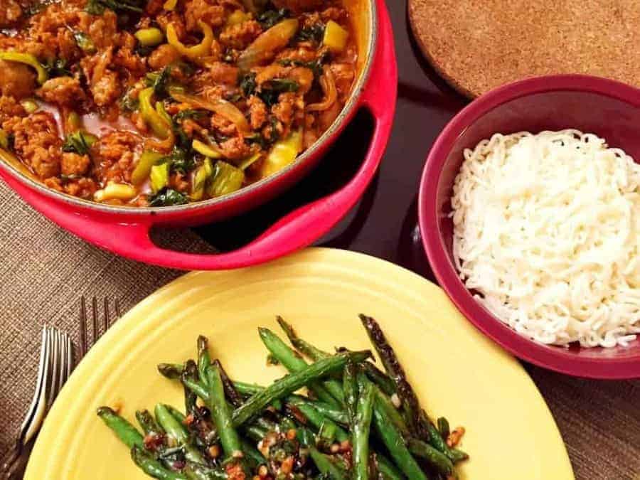 Low Carb Sichuan Pork Ragu. Spicy, savory, Sichuan Pork ragu is bursting with umami flavor, for a quick weeknight dinner. 