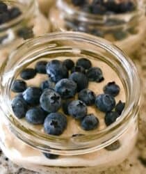 High protein overnight oats are a great no-cook breakfast. Creamy, easy, and can we made in a variety of flavors.