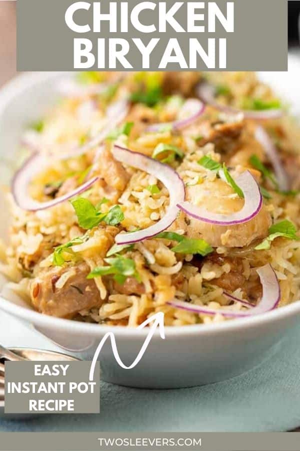 Instant Pot Chicken Biryani Recipe | Easiest Pressure ...