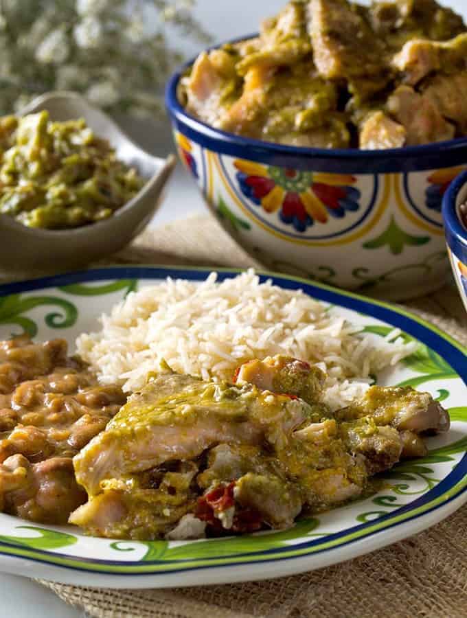 Pork chile verde online instant pot