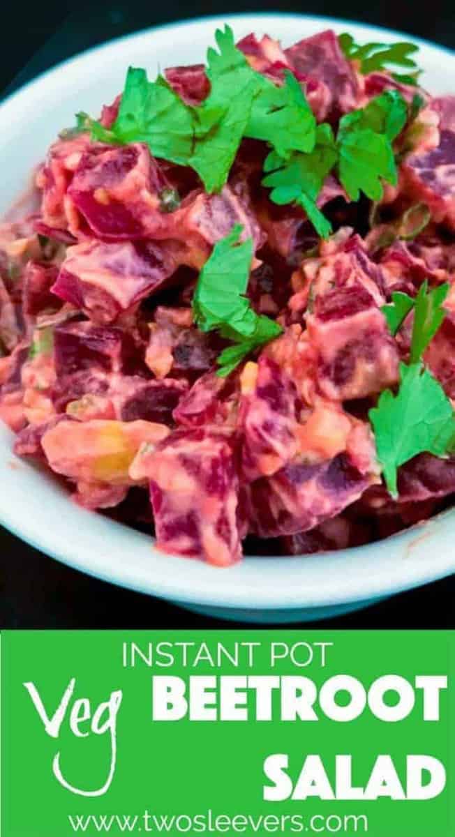 Indian Beetroot Salad with Greek Yogurt – Two Sleevers