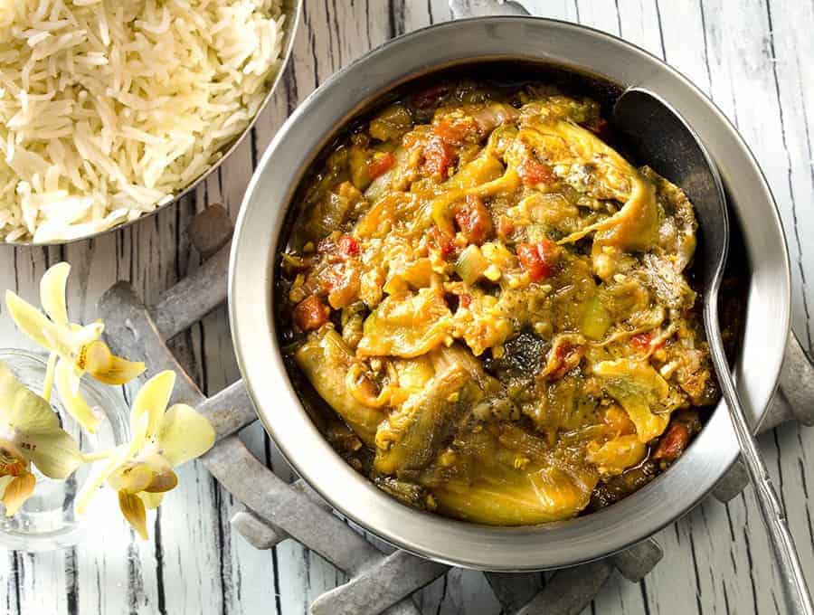 Instant Pot Baingan Bharta Deliciously Smoked and Spiced Eggplant