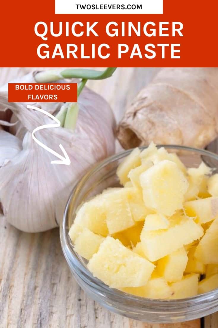Homemade Ginger Garlic Paste Quick, Easy, and Authentic tasting!