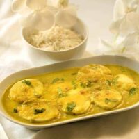 Instant Pot Egg Korma sideways