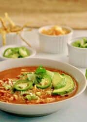 If this Instant Pot chicken Tortilla Soup isn't the easiest and best one you've had, send me your favorite recipe because this one will be hard to beat. Authentic Mexican recipe for your pressure cooker.
