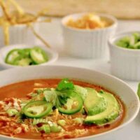 Instant Pot Chicken Tortilla Soup