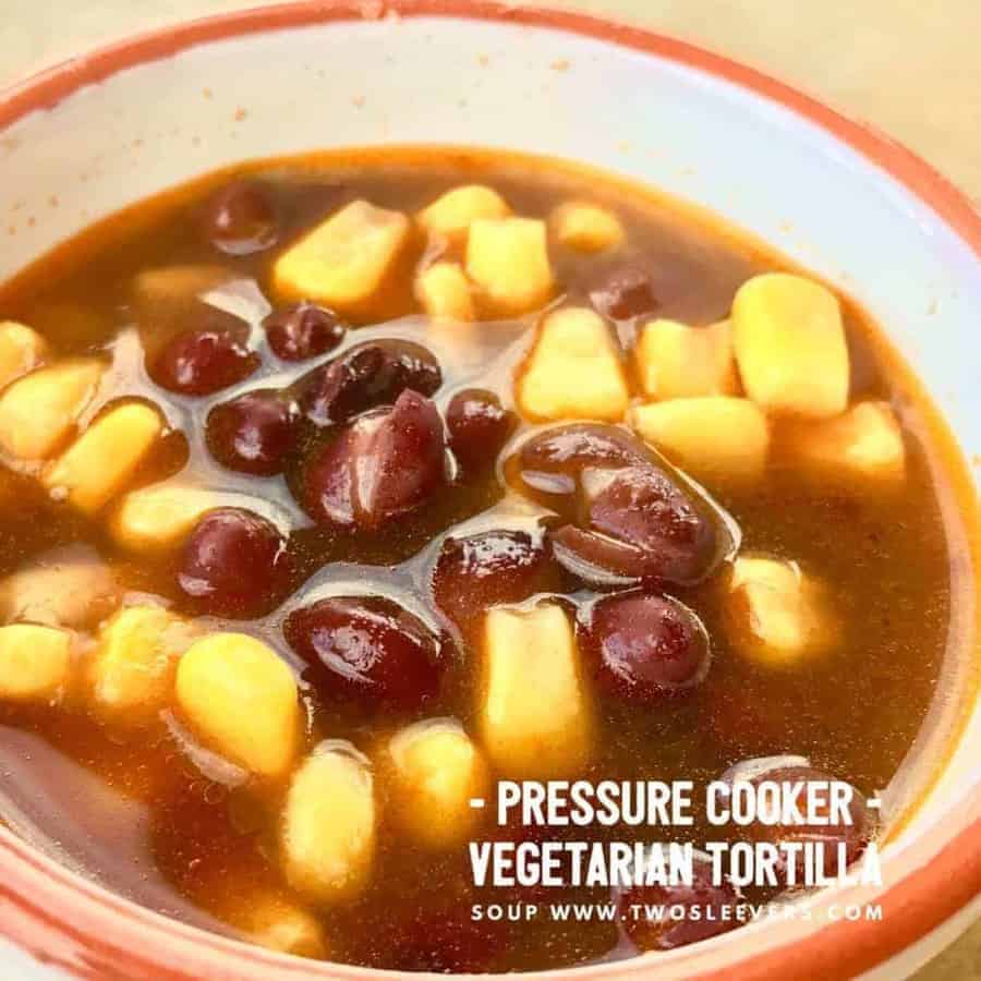 Vegetarian Tortilla Soup An Easy Vegetarian Soup Recipe