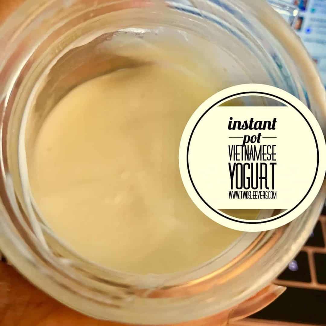 Pressure Cooker Vietnamese Yogurt