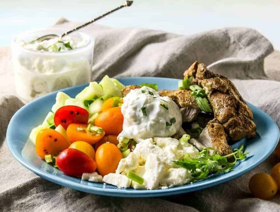 Tzatziki Sauce Recipe   Easy Greek Yogurt and Cucumber Sauce - 61