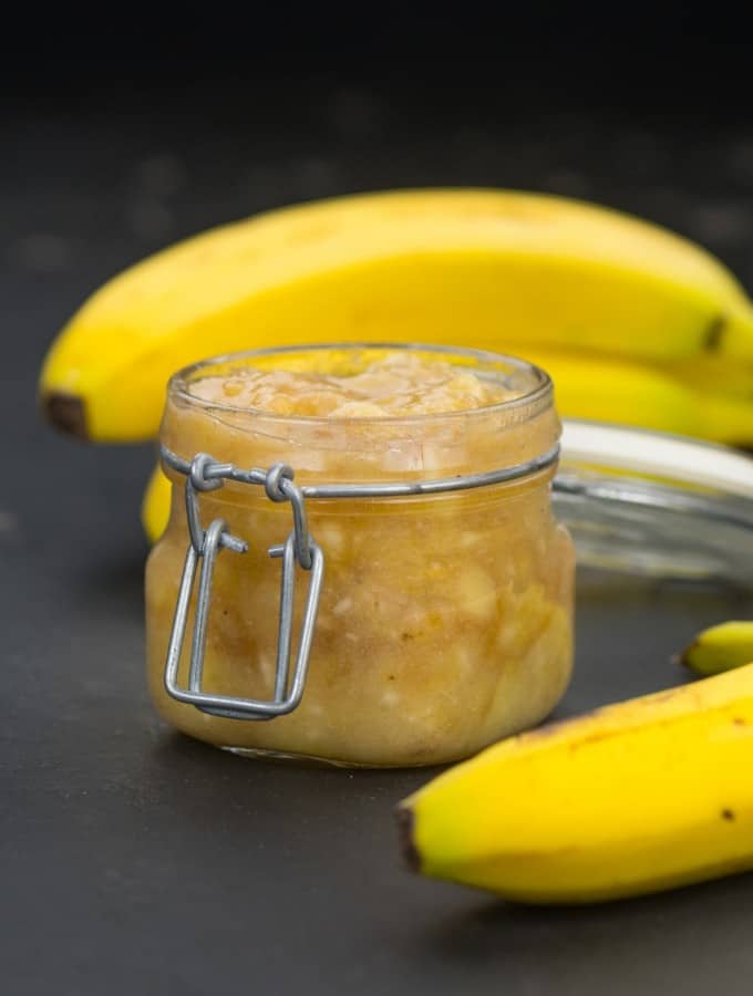 Caramelized Banana Sauce | Pressure Cooker Banana Sauce