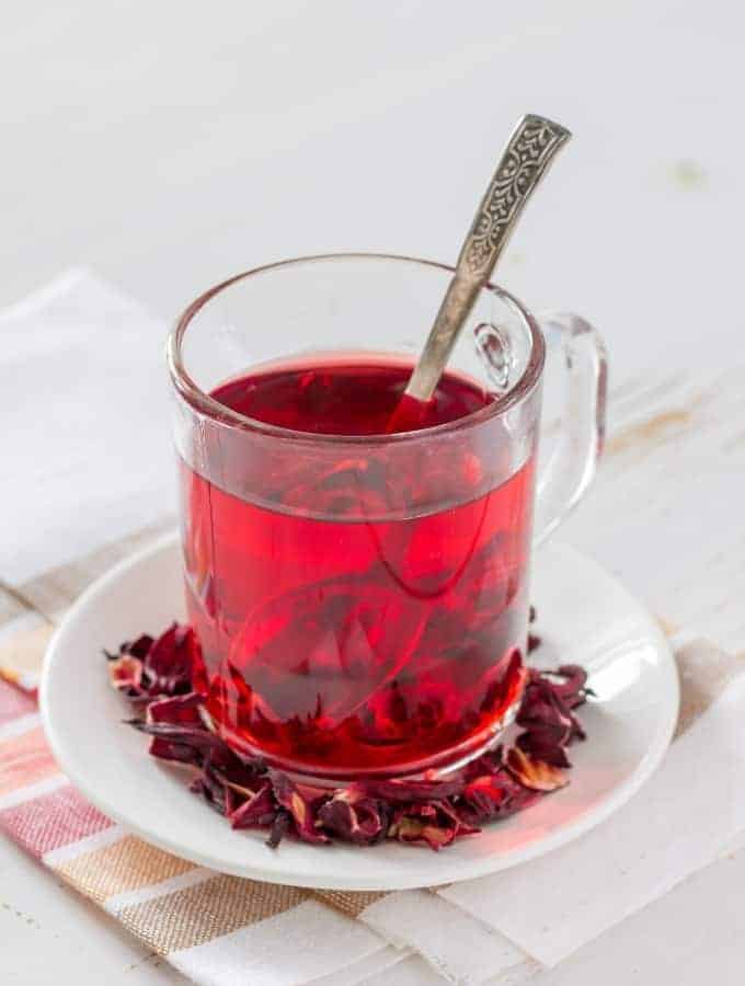 Hibiscus Tea Agua De Jamaica Two Sleevers Hibiscus Tea Agua De Jamaica Two Sleevers