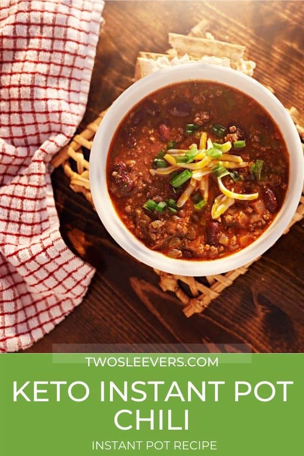 Keto Instant Pot Chili Authentic Chili In Less Than 30 Minutes