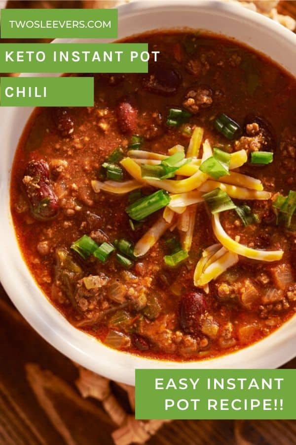 Keto Instant Pot Chili Authentic Chili In Less Than 30 Minutes!