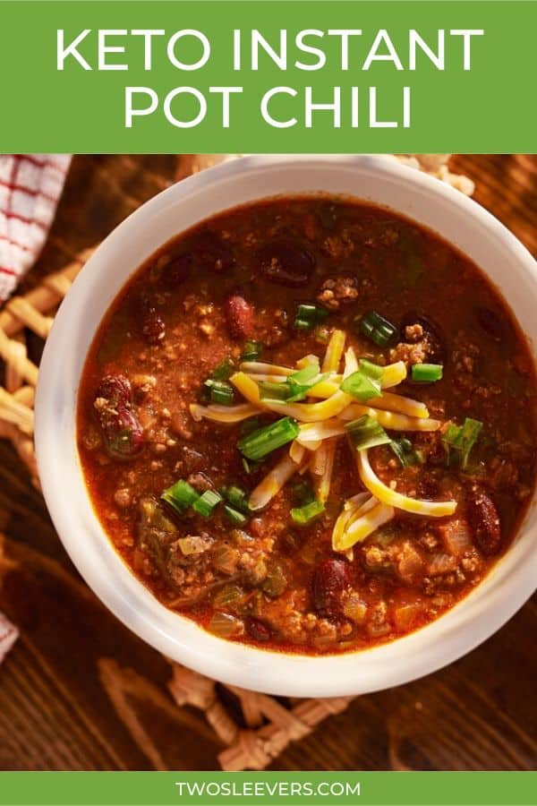 Keto Instant Pot Chili Authentic Chili In Less Than 30 Minutes