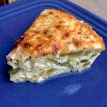 Instant Pot Keto Poblano Quiche makes a wonderful low carb brunch with just a few ingredients. Cheese, eggs, poblanos peppers combine to make an elegant dish.