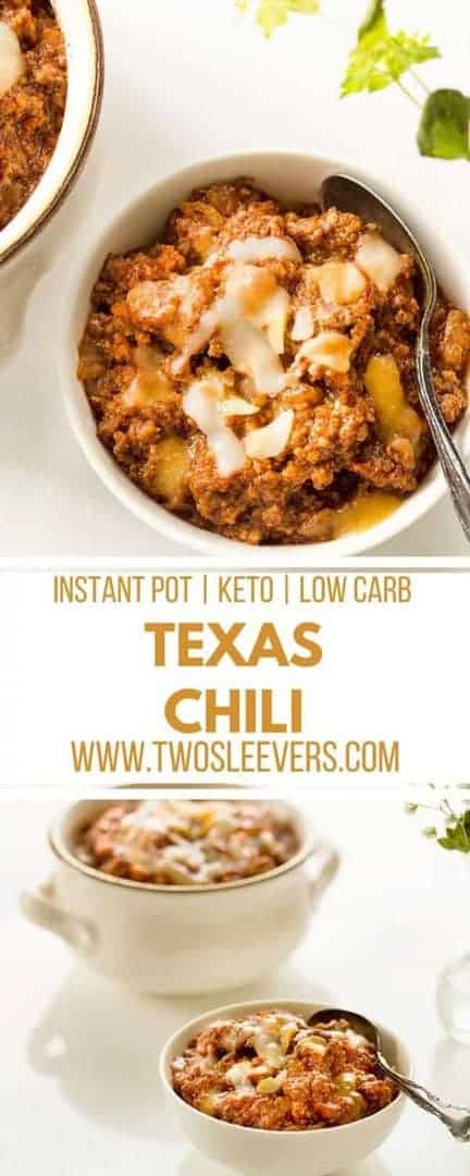 Instant Pot Chili | An easy Keto-friendly chili made in