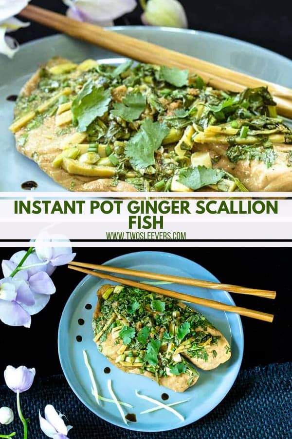 Instant Pot Steamed Fish Ginger Scallion Fish