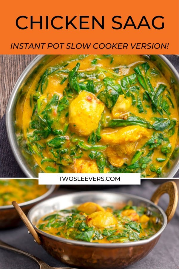 Chicken Saag | Easy slow cooker recipe anyone can follow!