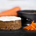 Make a Keto Gluten-Free Carrot Cake in your Instant Pot. Perfect for days you don't want to heat up your kitchen.