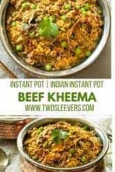 This Instant Pot Keto Indian Kheema recipe is an easy family friendly keto dish that's gluten-free, keto, paleo and done in under 30 minutes. This is a great Instant Pot ground beef recipe that is quite different from the usual meatloaf recipes and taco recipes you probably see all over the web. Try this pressure cooker kheema and you may well have a new favorite!