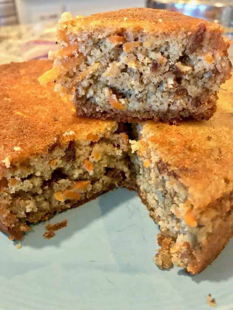 Make a Keto Gluten-Free Carrot Cake in your Instant Pot. Perfect for days you don't want to heat up your kitchen.