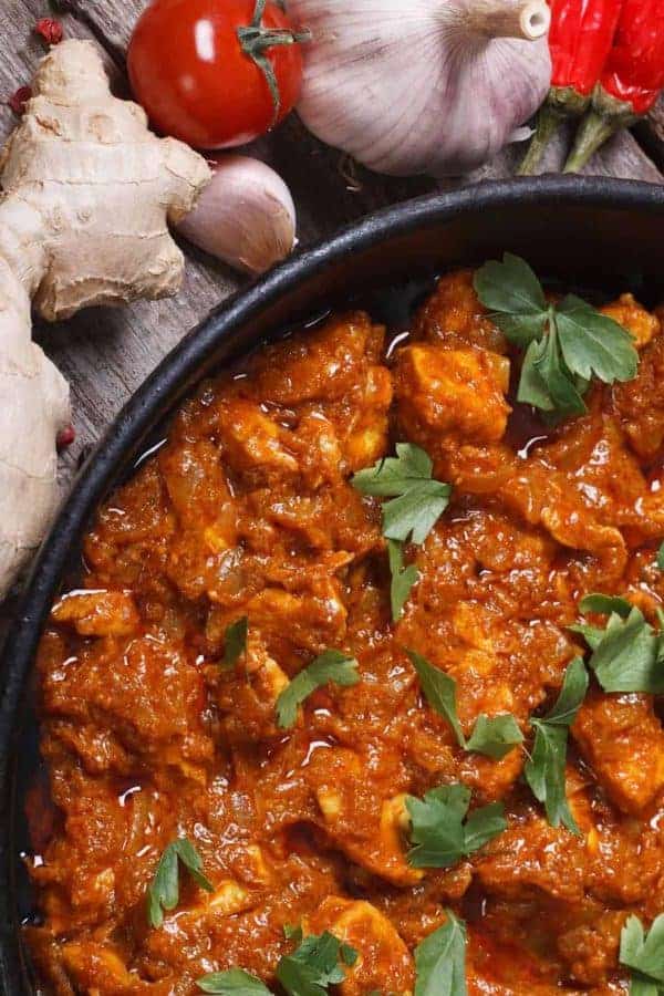 Instant Pot Low Carb Chicken Vindaloo