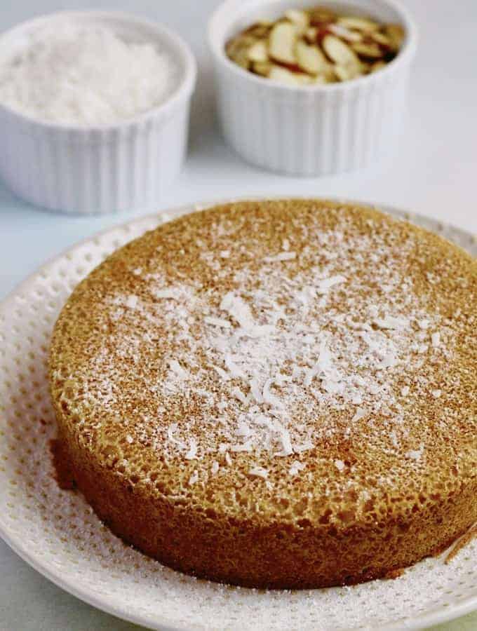 Almond Flour Cake Recipe Without Eggs - The Conscious Plant Kitchen