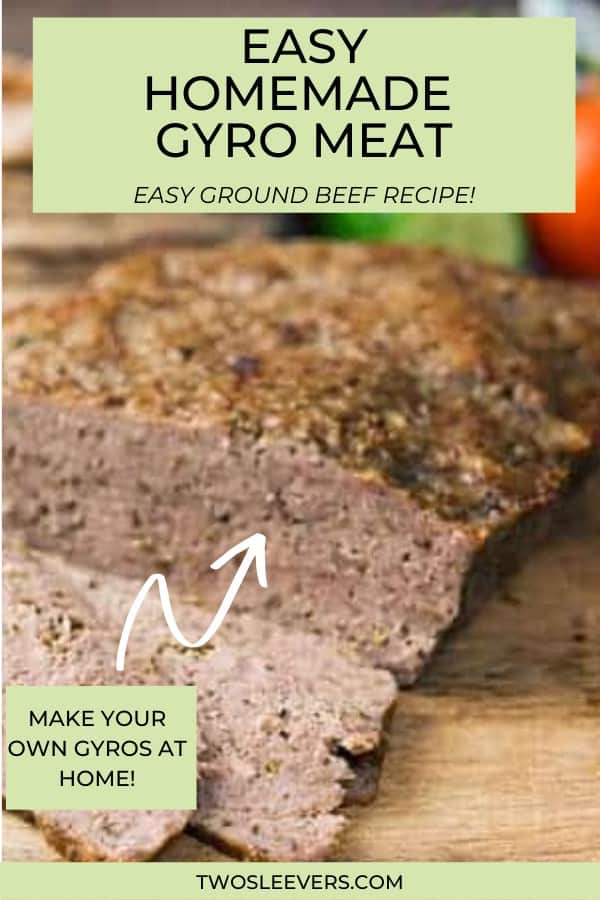 Gyro Meat Recipe | Make Greek gyro meat at home!