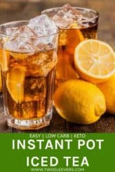 Easy Instant Pot Iced Tea Recipe