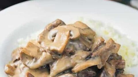 Instant Pot Beef Stroganoff