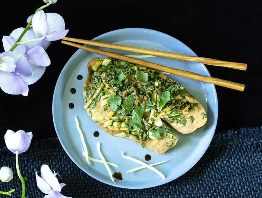 Instant Pot Steamed Fish Ginger Scallion Fish