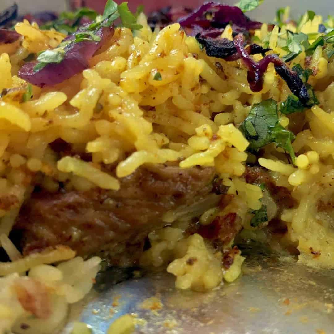 Instant Pot Kacchi Lamb Dum Biryani